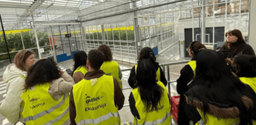 On site at Getliņi EKO during our field visit.