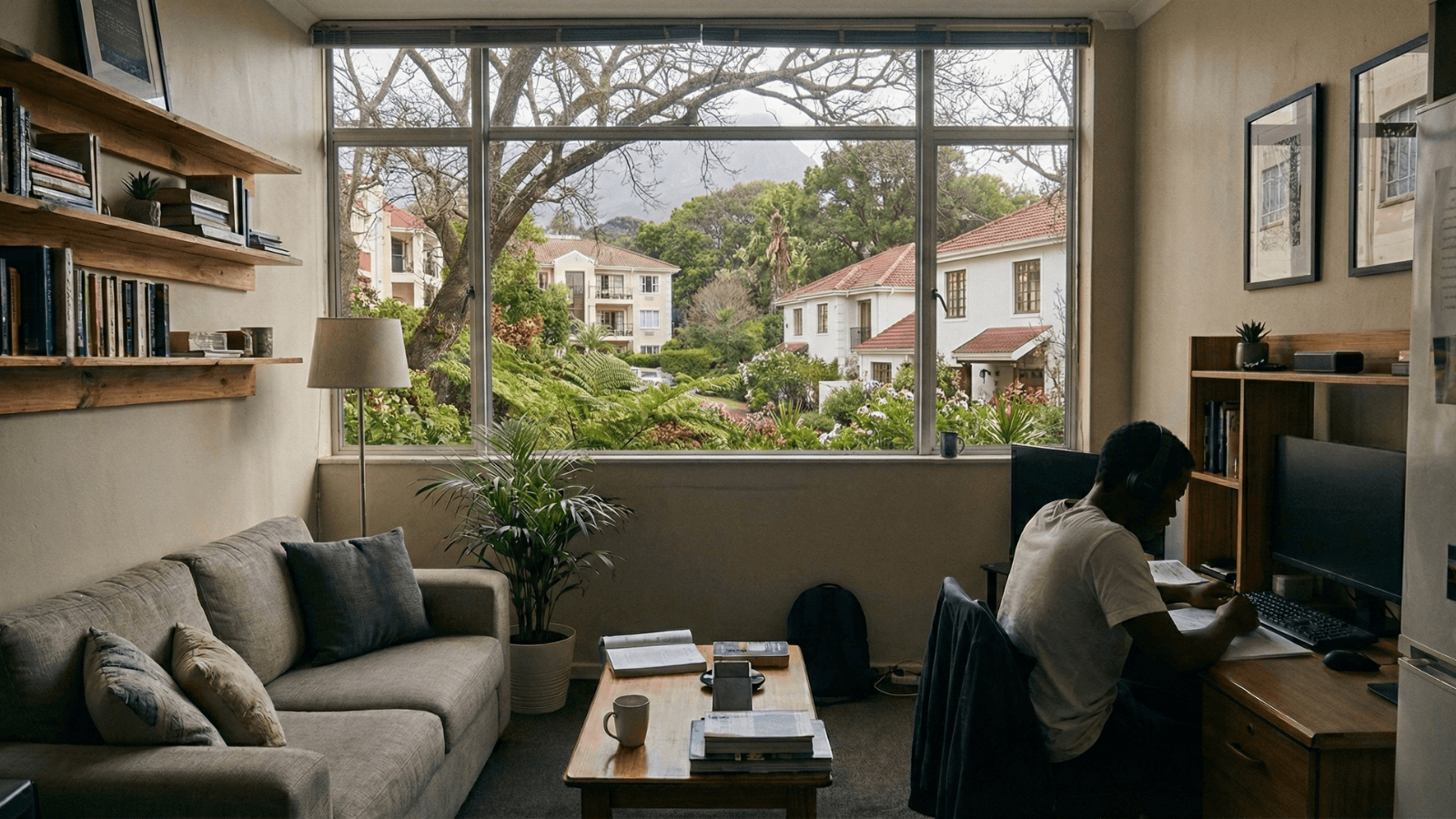 Scenic view of Kirstenbosch Botanical Gardens near Foundation Group rental apartments in Newlands, Cape Town.