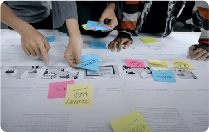 Man working with Emotiv wellness