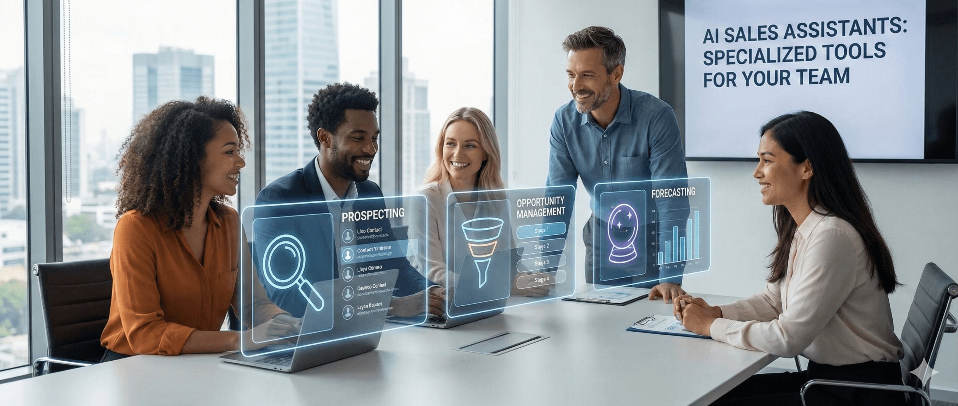 Sales Reps using AI Sales Assistants