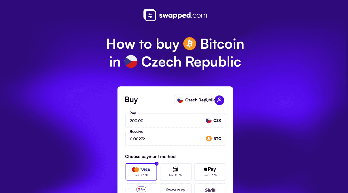 How to buy Bitcoin (BTC) in Czech Republic with CZK