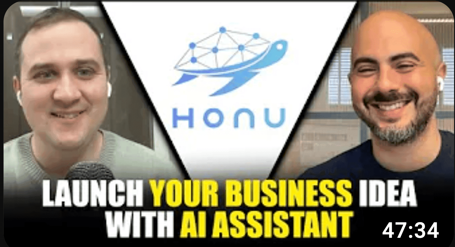 Honu x Imagine AI podcast presentation