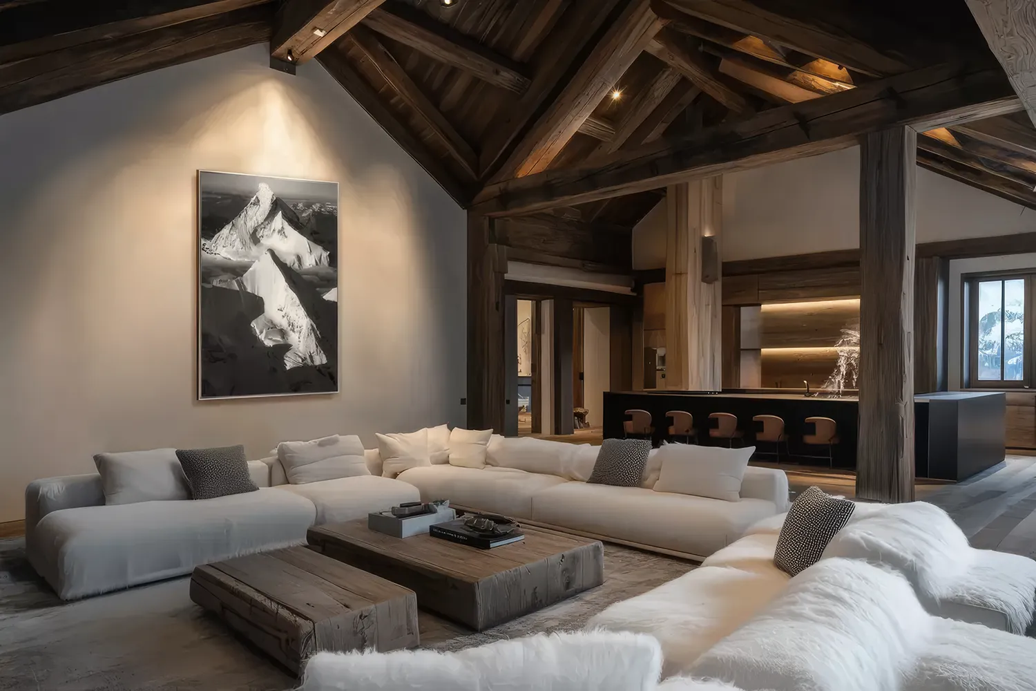 Mur lisse à la chaux et poudre de marbre, finition artisanale douce et respirante. enduits a la chaux unikdeko