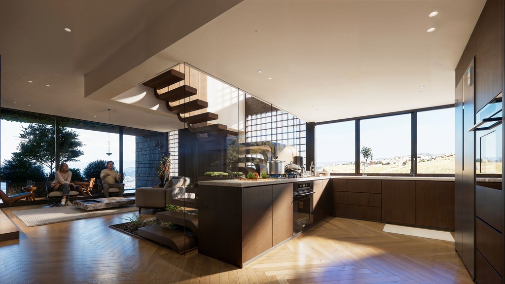 Duplex Apartment Kitchen