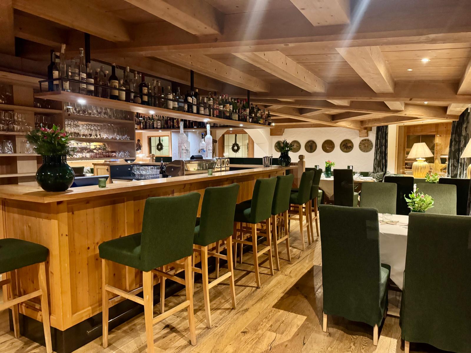 Snow-covered chalet venue for IQUW corporate ski event