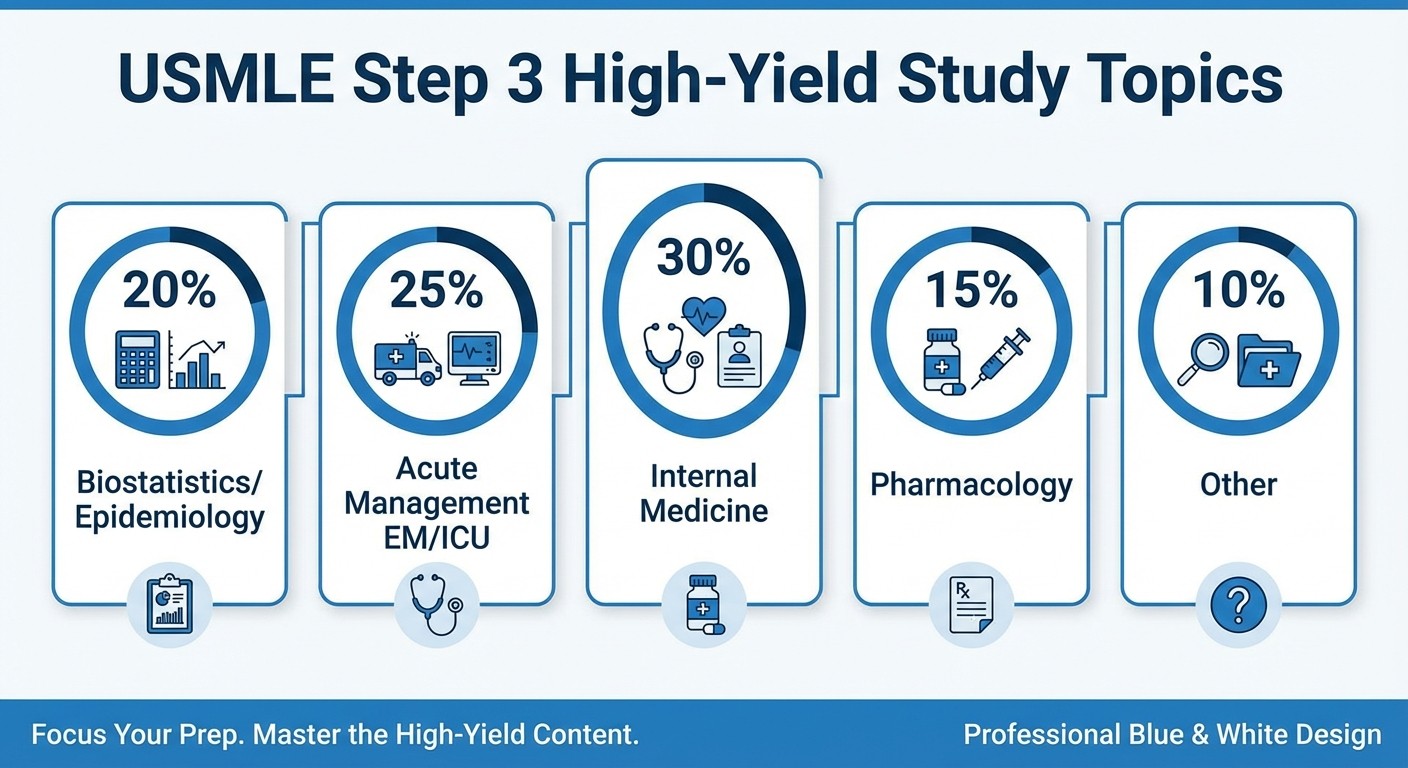 USMLE Step 3 High-Yield Study Focus Areas 2026