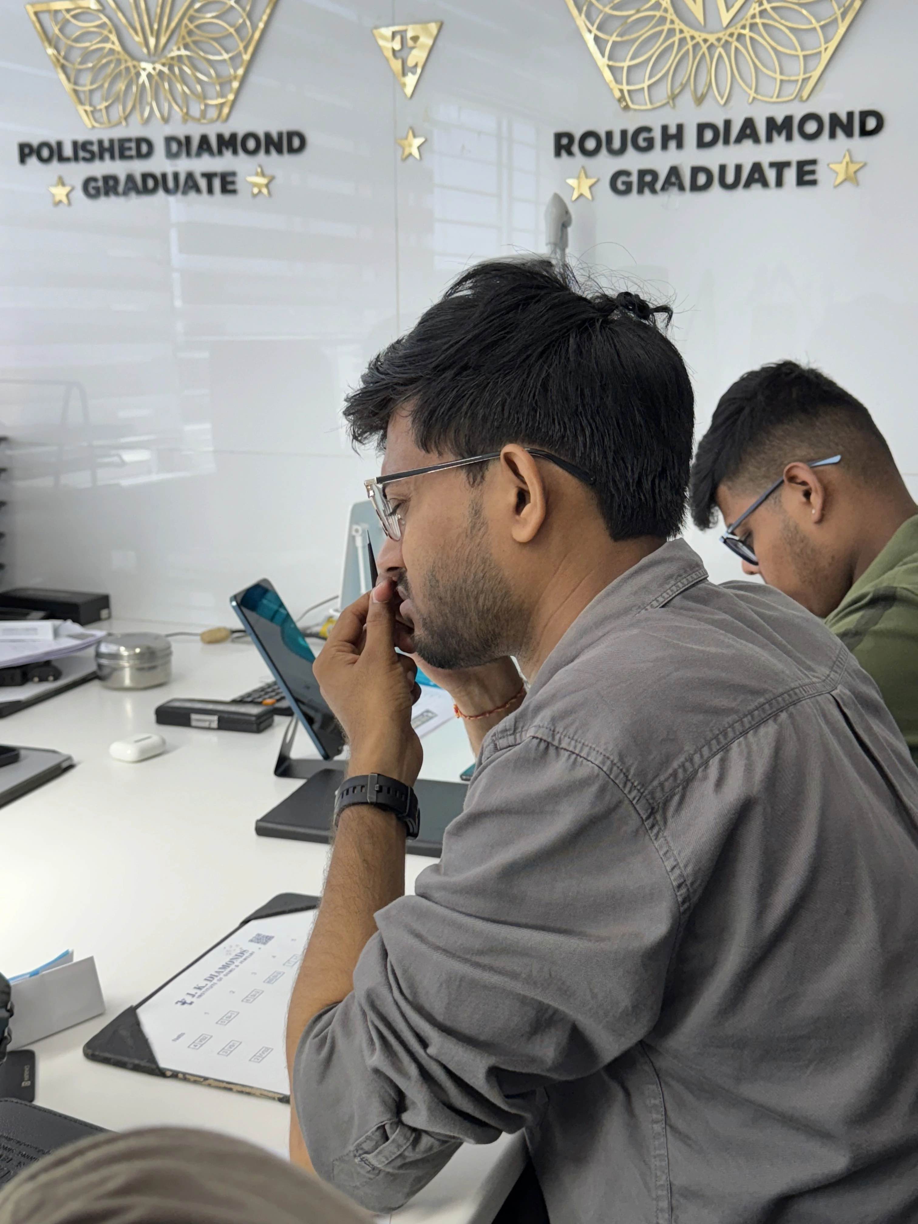 Polished Diamond Graduate