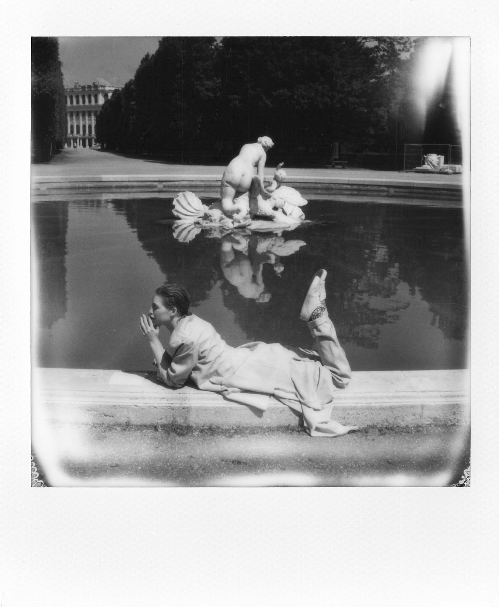 Maja Holm for Issue Paper, Polaroid by DIE IDA