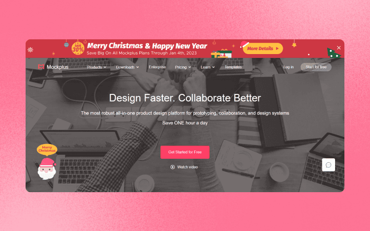 Mockplus homepage