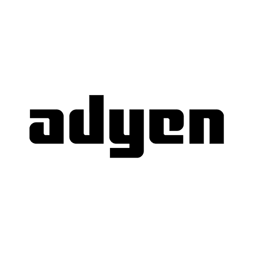 Adyen-logotyp i svart