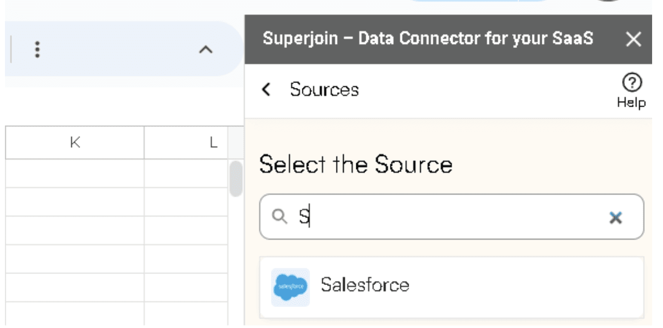 Connect Salesforce using Superjoin