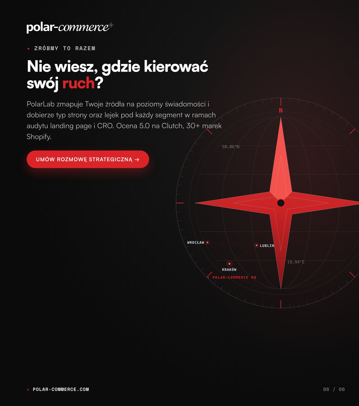 Nie wiesz, gdzie kierować swój ruch? — Polar-Commerce