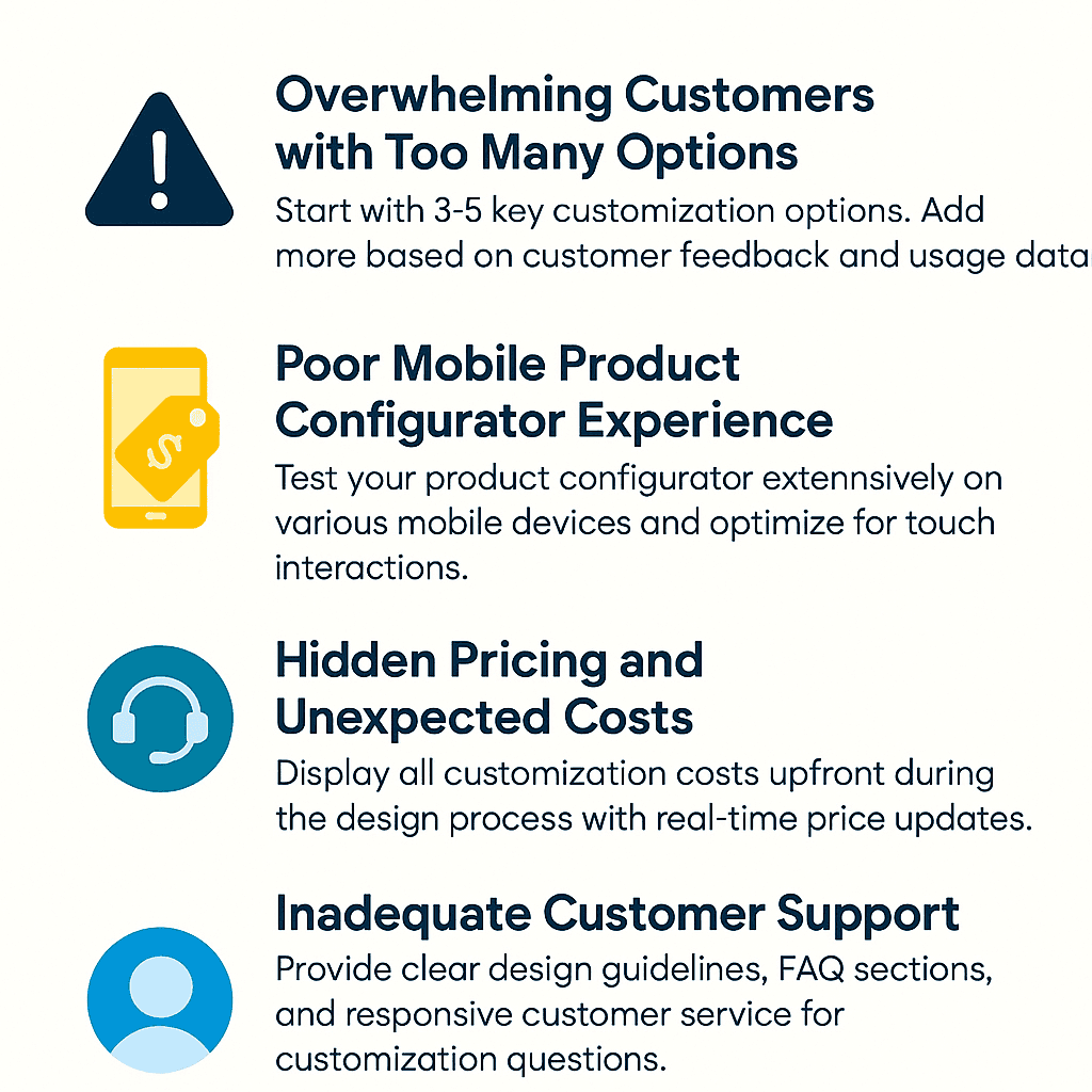 Common Mistakes When Selling Personalized Products on Shopify