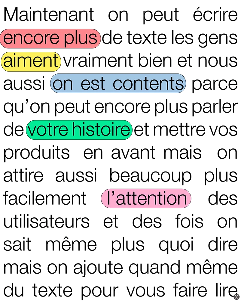 Mise en page éditoriale d'un texte
