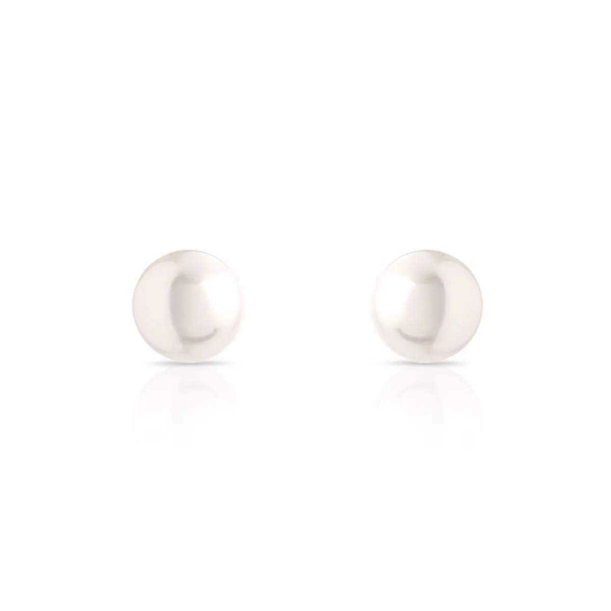 Boucles d'oreilles en or jaune 750 sertie de perles