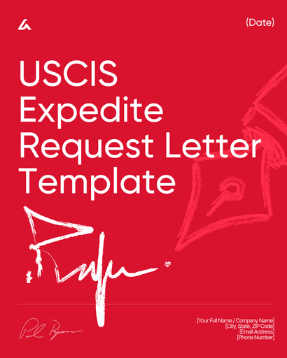USCIS Expedite Request Letter Template