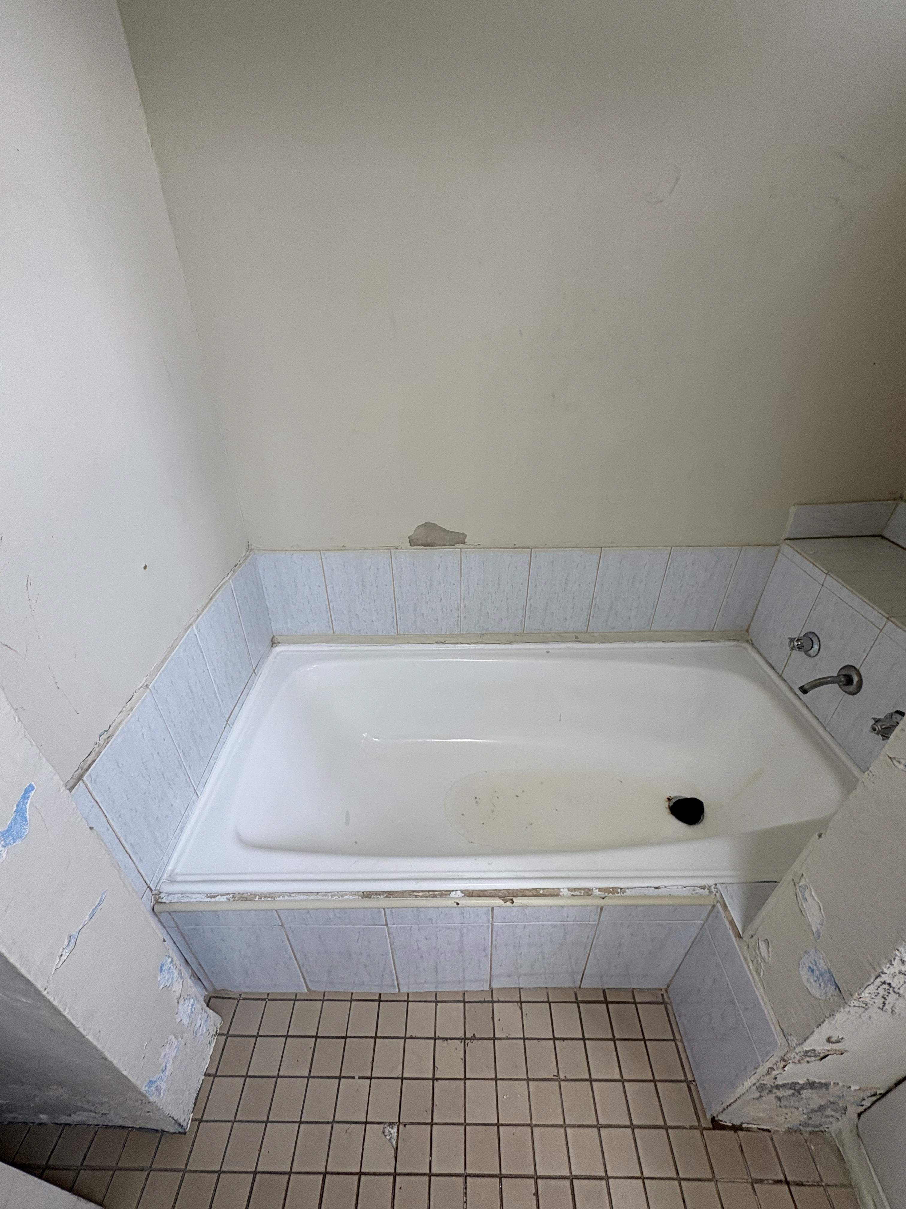 kitchen with door opened