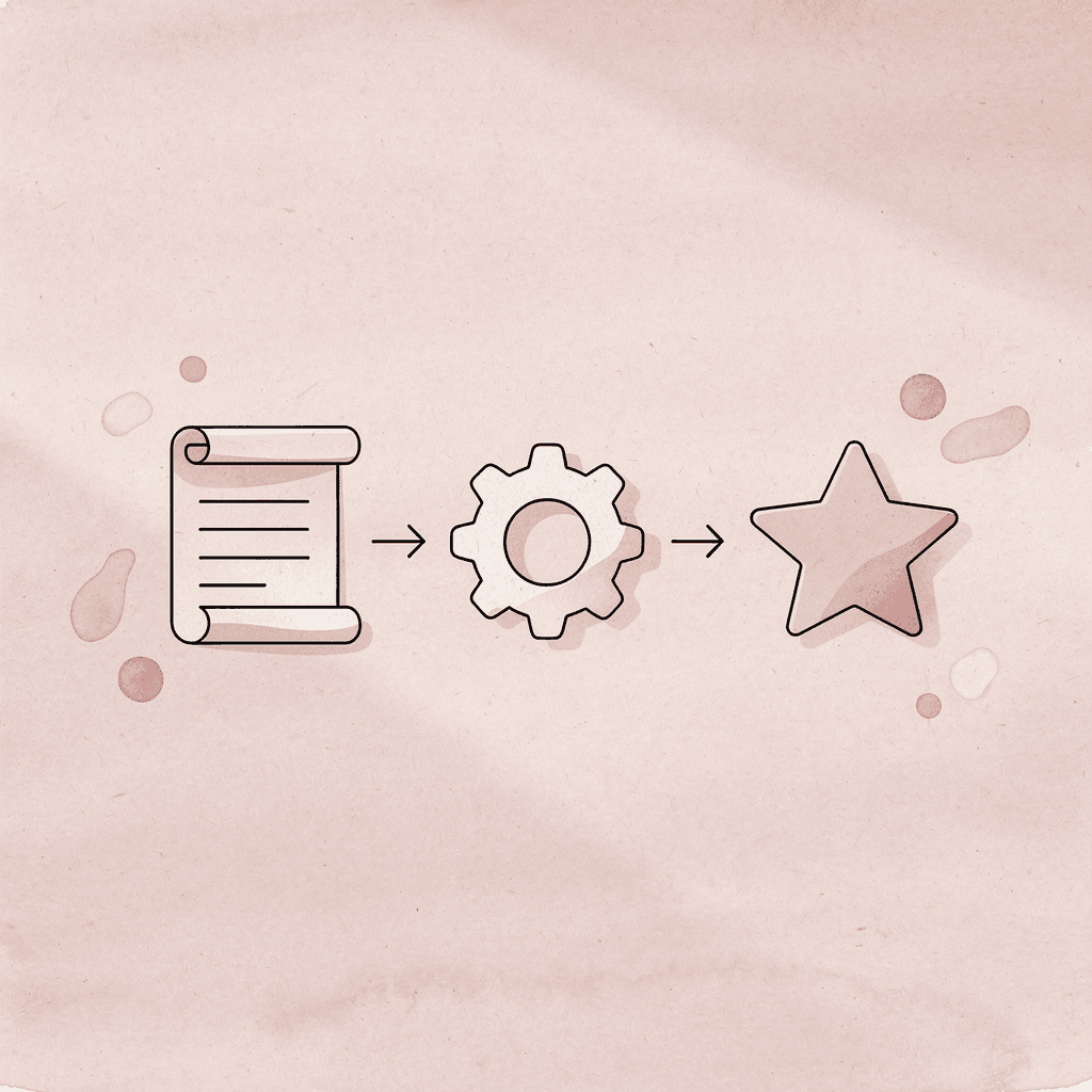 Three connected icons representing Indo-Aryan, Persian, and Arabic language elements