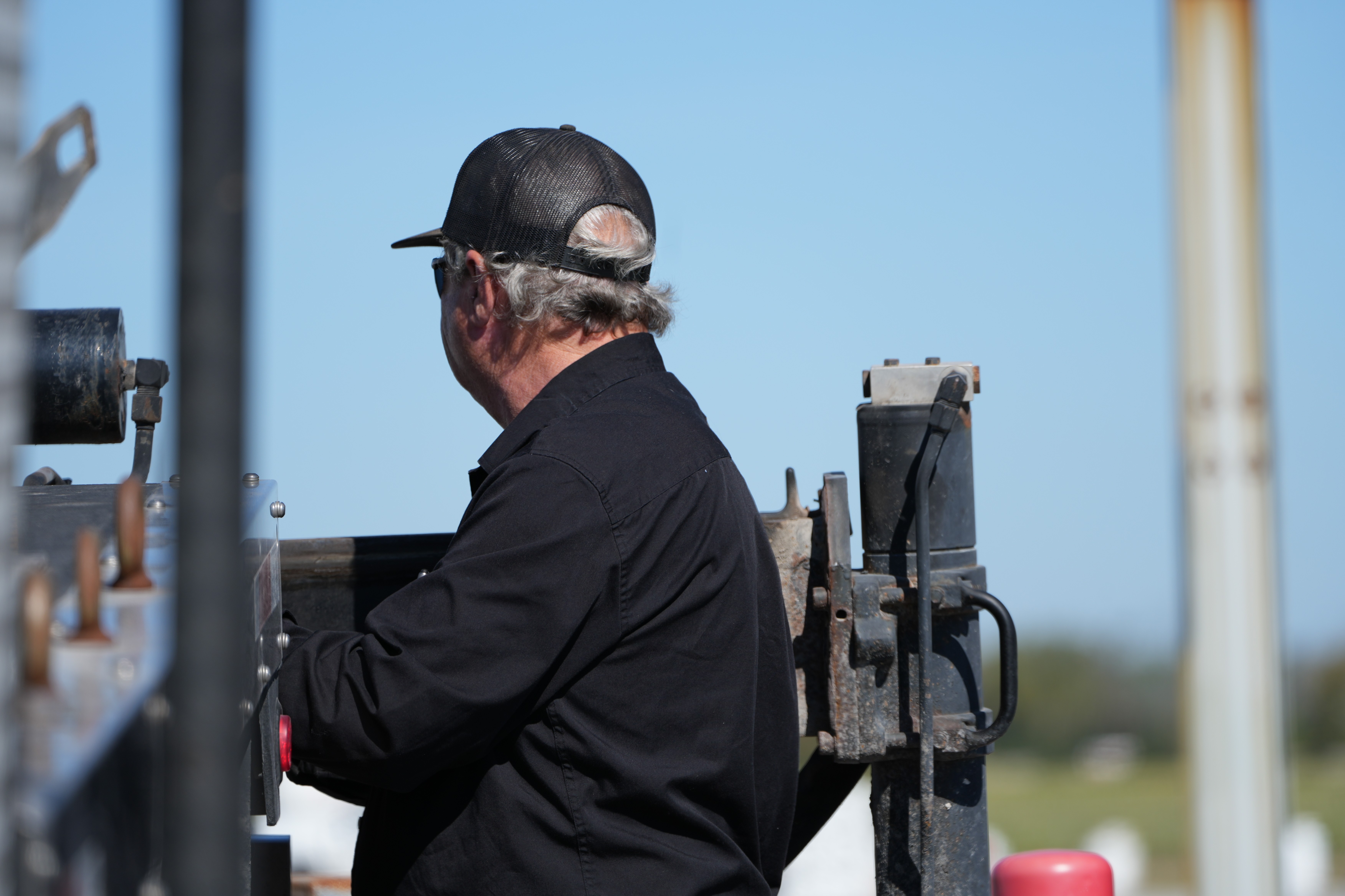 Apples in a factory conveyor belt.