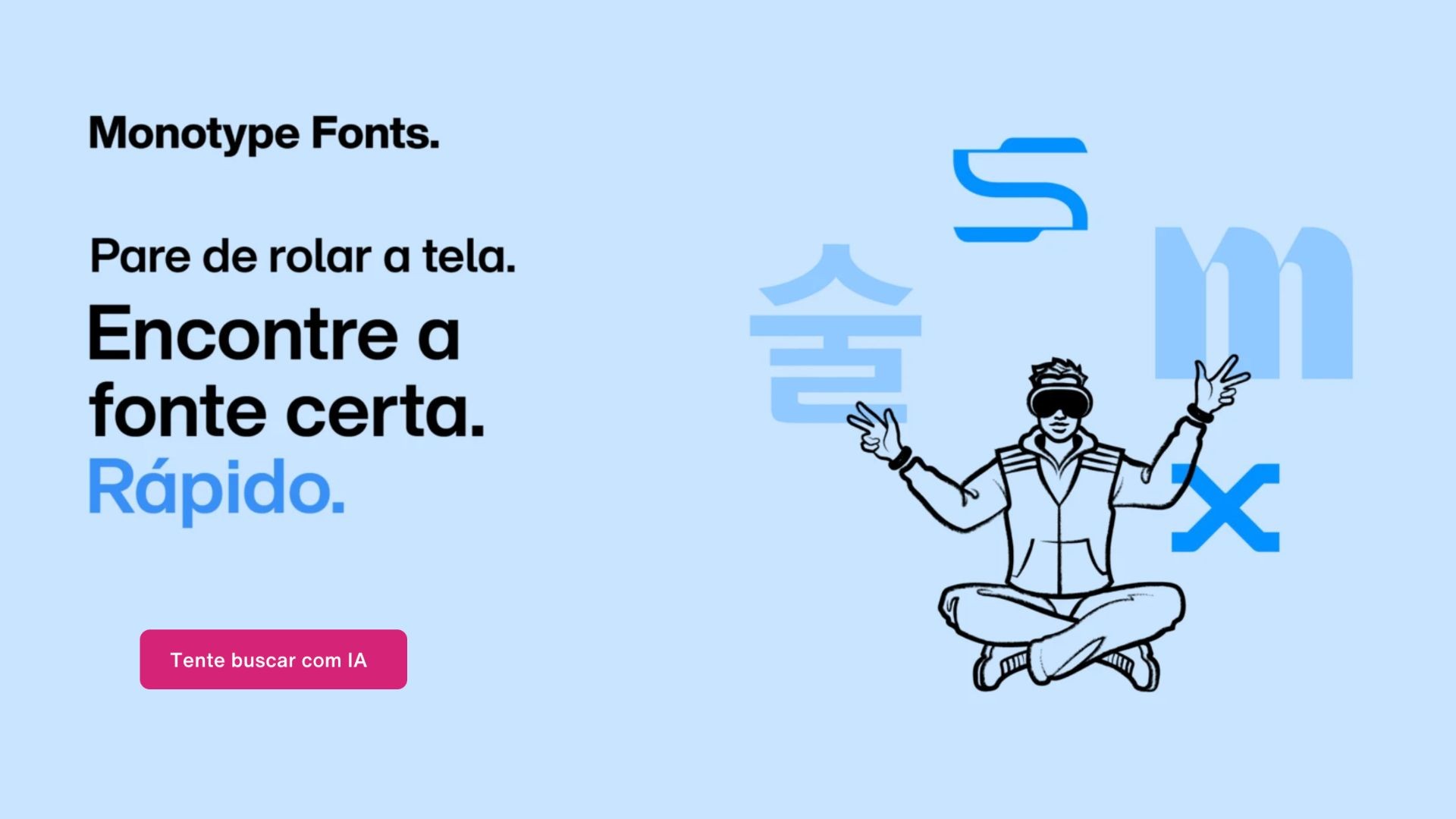 Monotype leva a pesquisa de fontes  para a era da IA conversacional