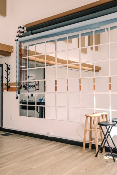 photography mirror wall