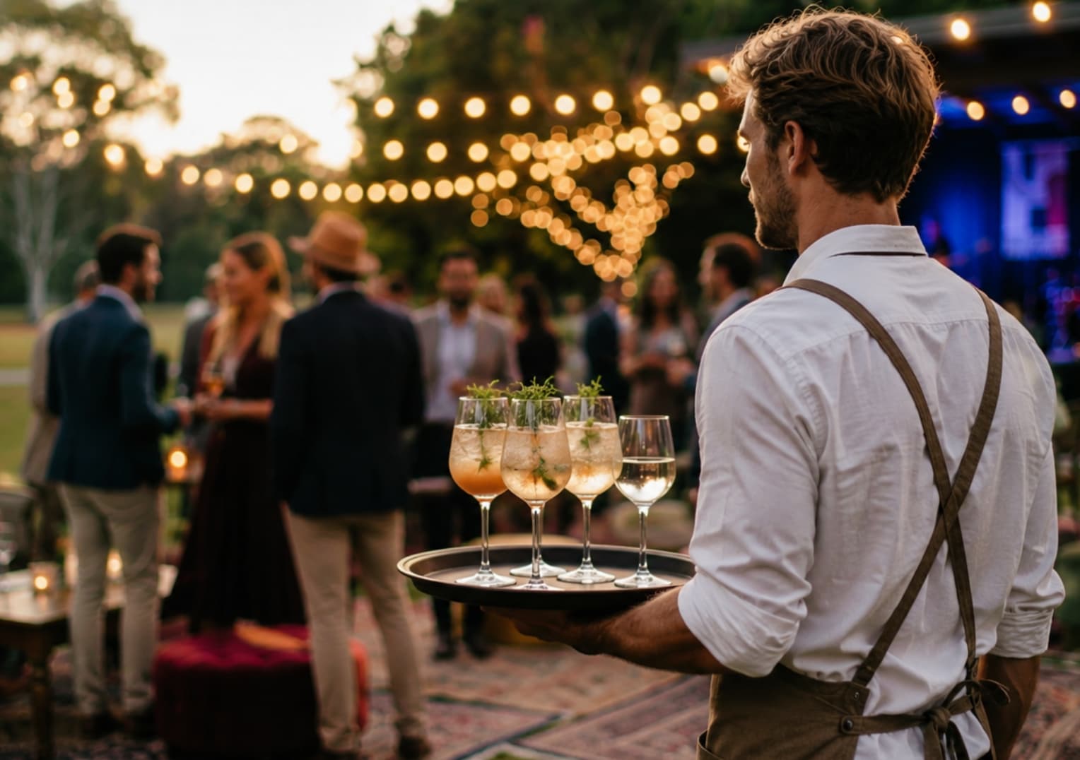 Cocktailservice tijdens Festival Chique bedrijfsfeest in Amsterdam