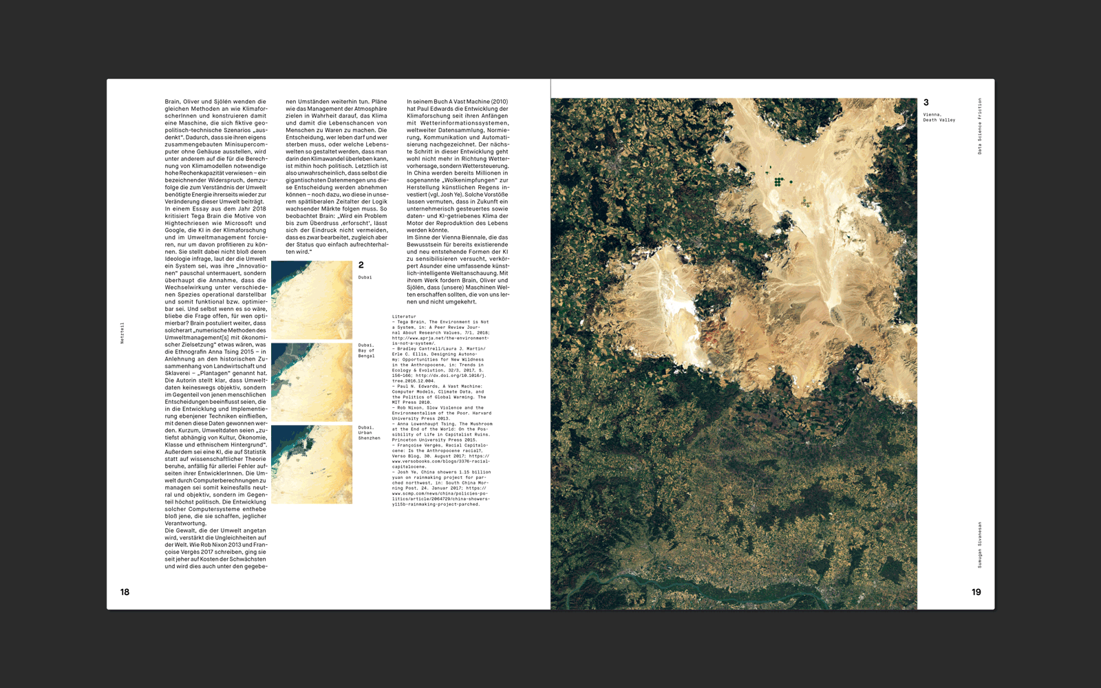 Springerin editorial design magazine layouts
