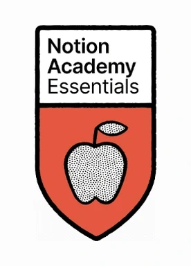 Badge Notion Academy Essentials