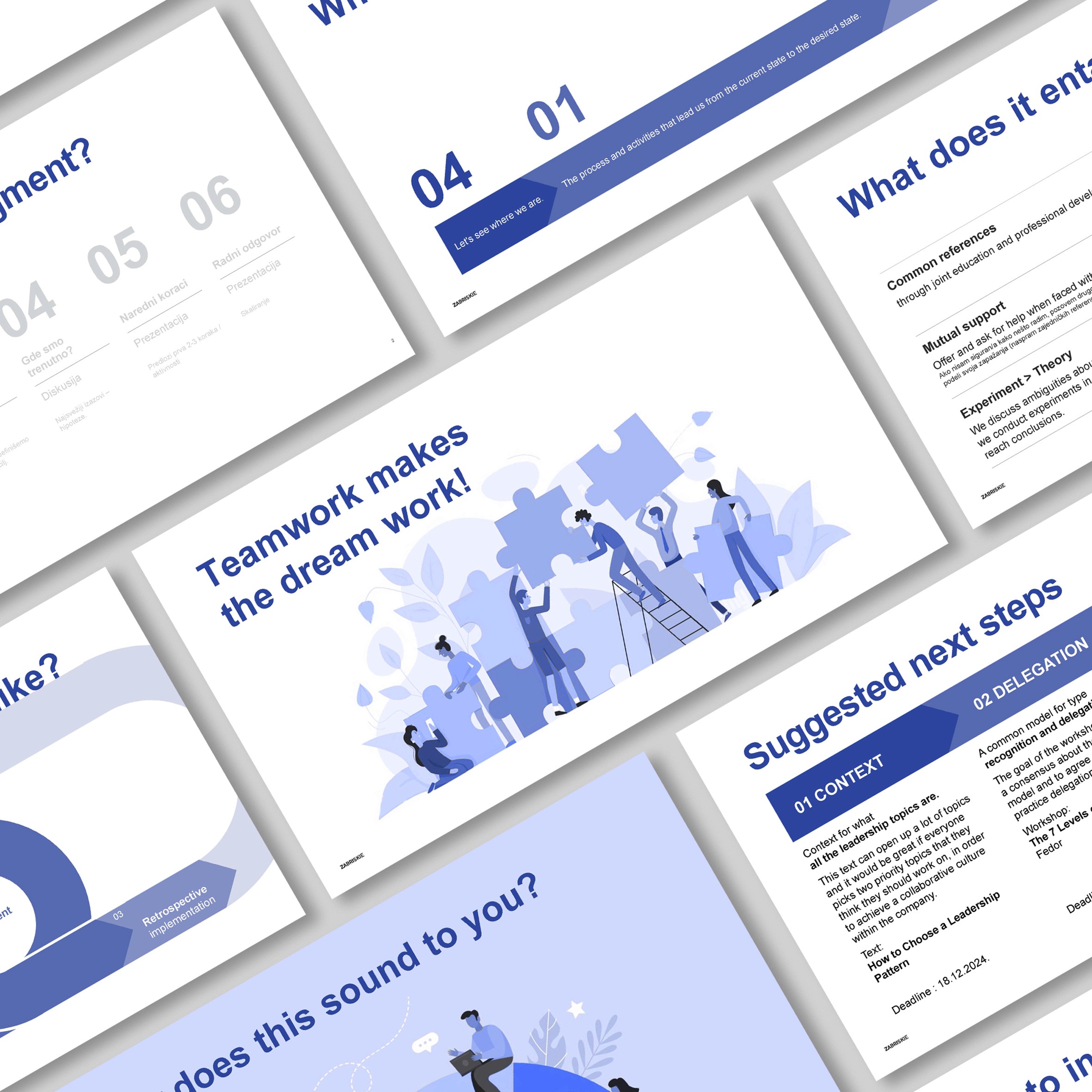 Architecture pitch deck