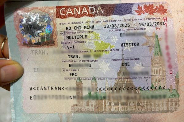 Khách hàng từng rớt visa Mỹ nhưng đã đậu thành công sau khi làm lại