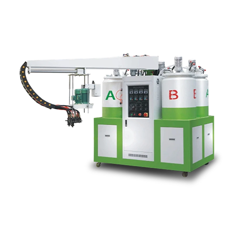 PU 2-color pouring head for dual-color shoe sole injection, industrial mixing head for PU machinery	