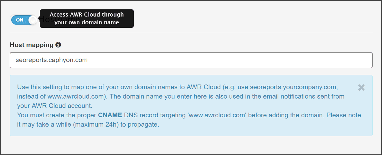 hostname