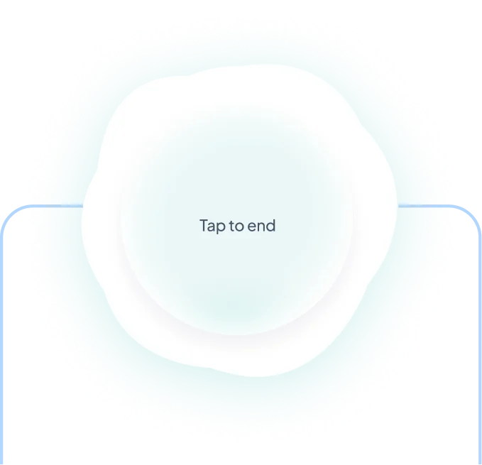 Ask Sarah via Voice Illustration