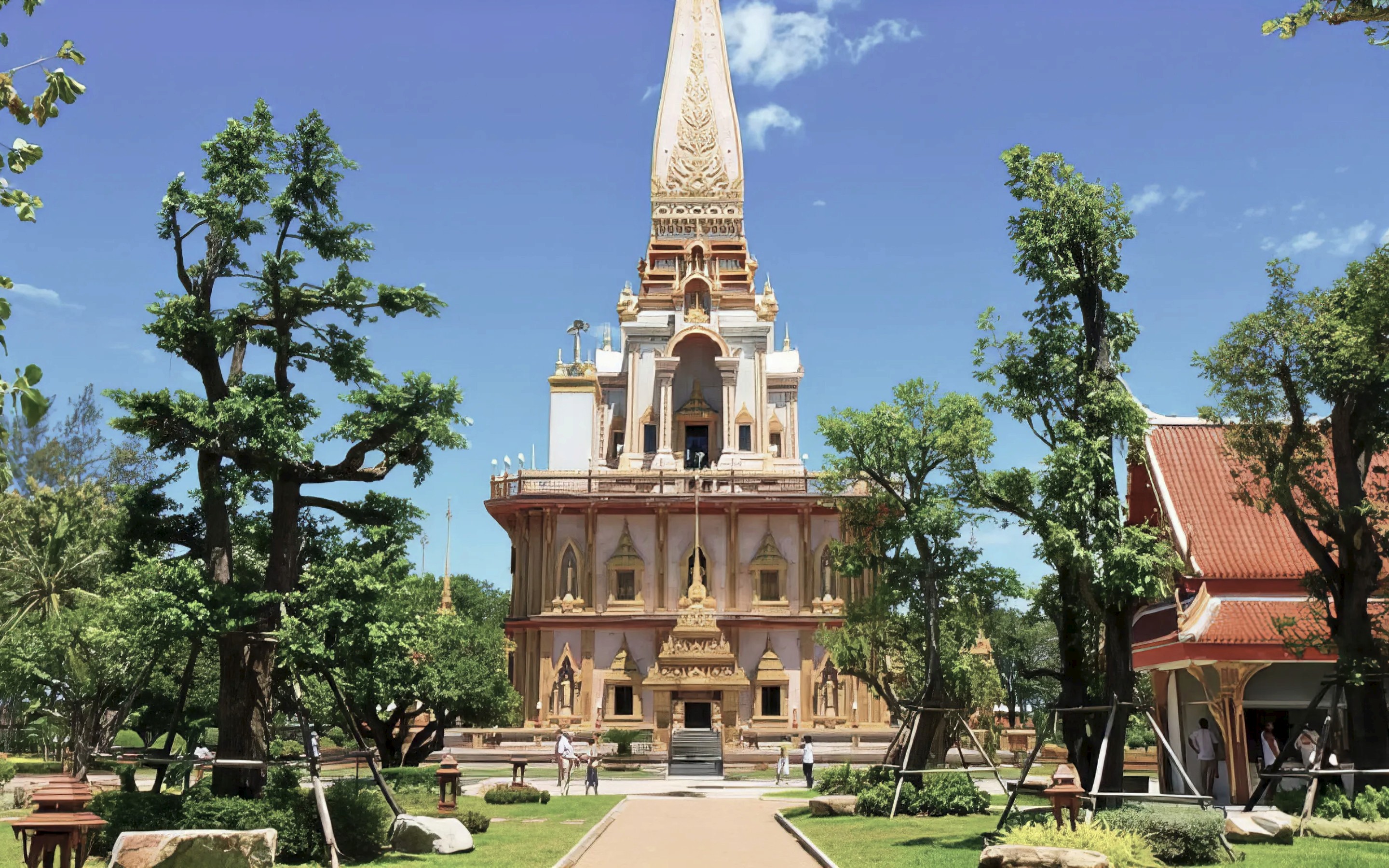 Chalong temple in Phuket