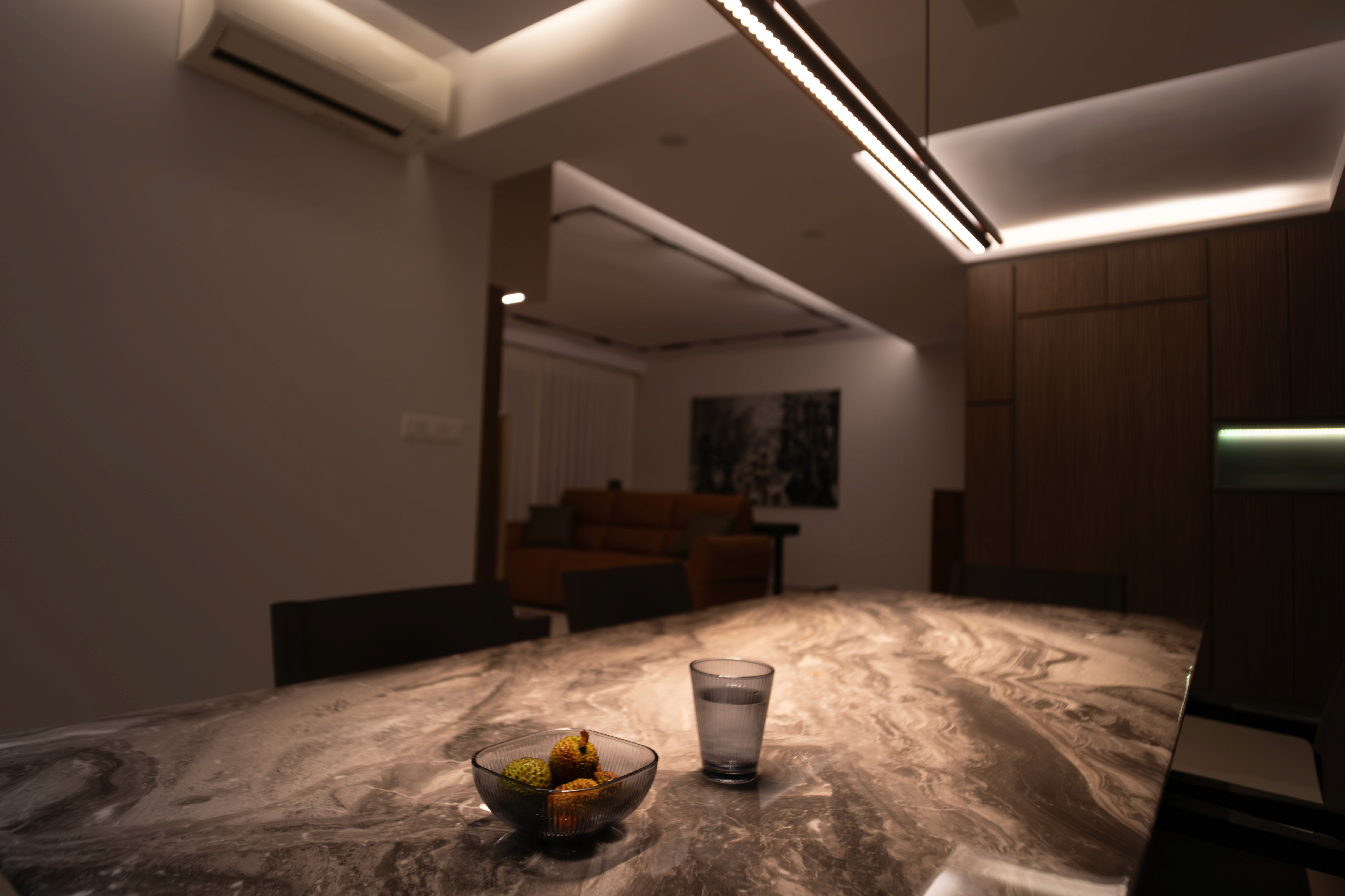 alt="Japanese inspired cafe seating area interior design Singapore Moss Matcha"