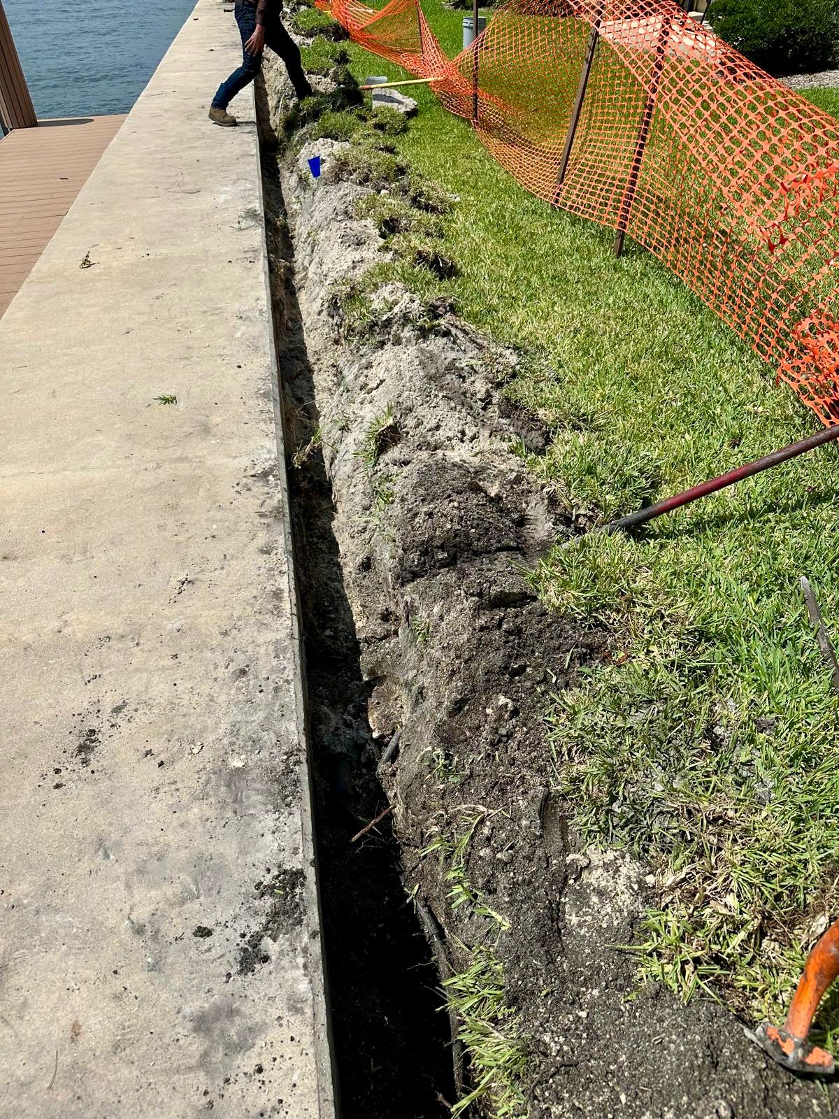 Sod installation