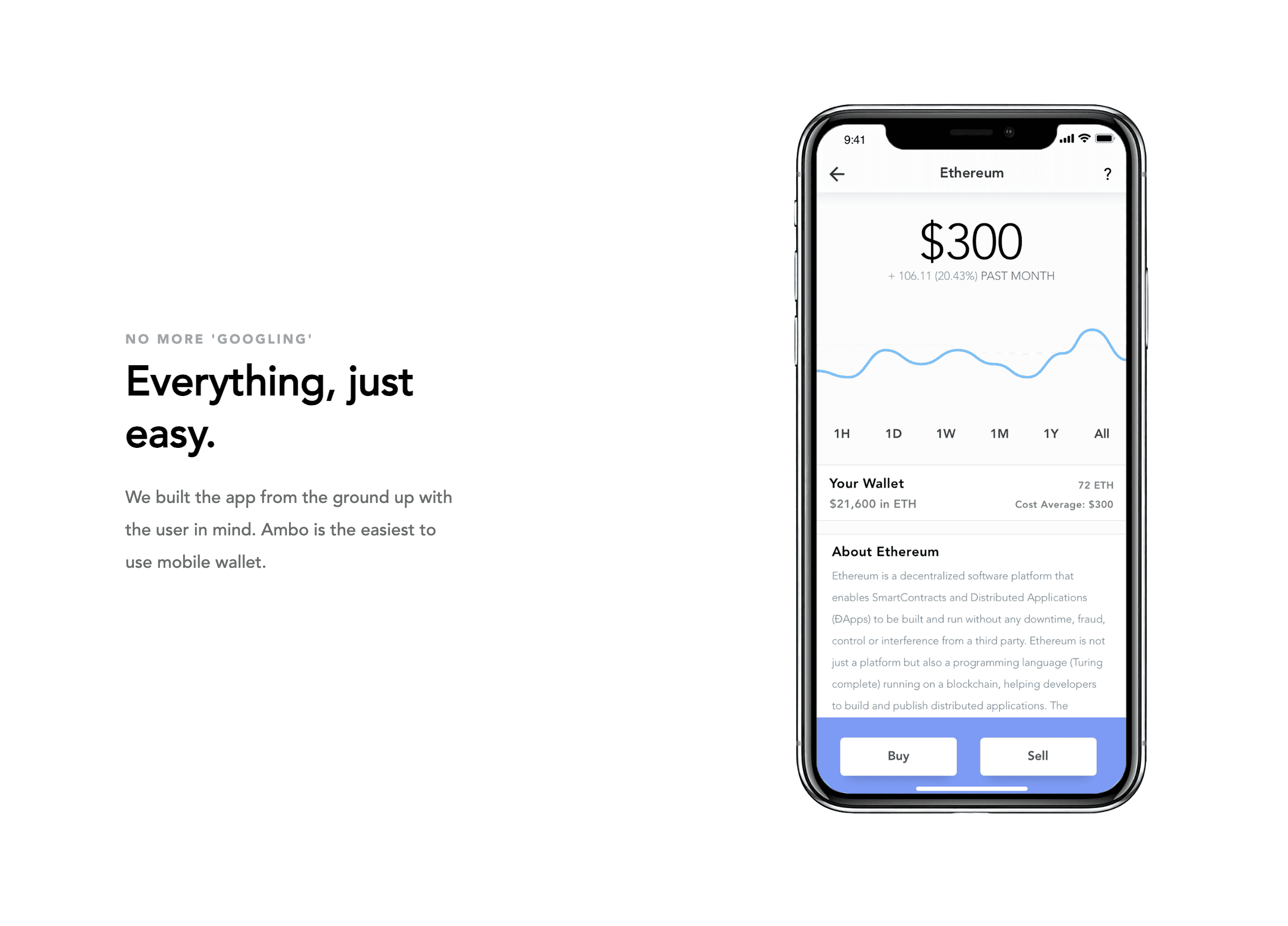 Two screens of the mobile app