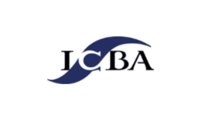 The ICBA logo.