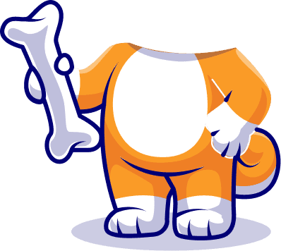 Cat body and bone