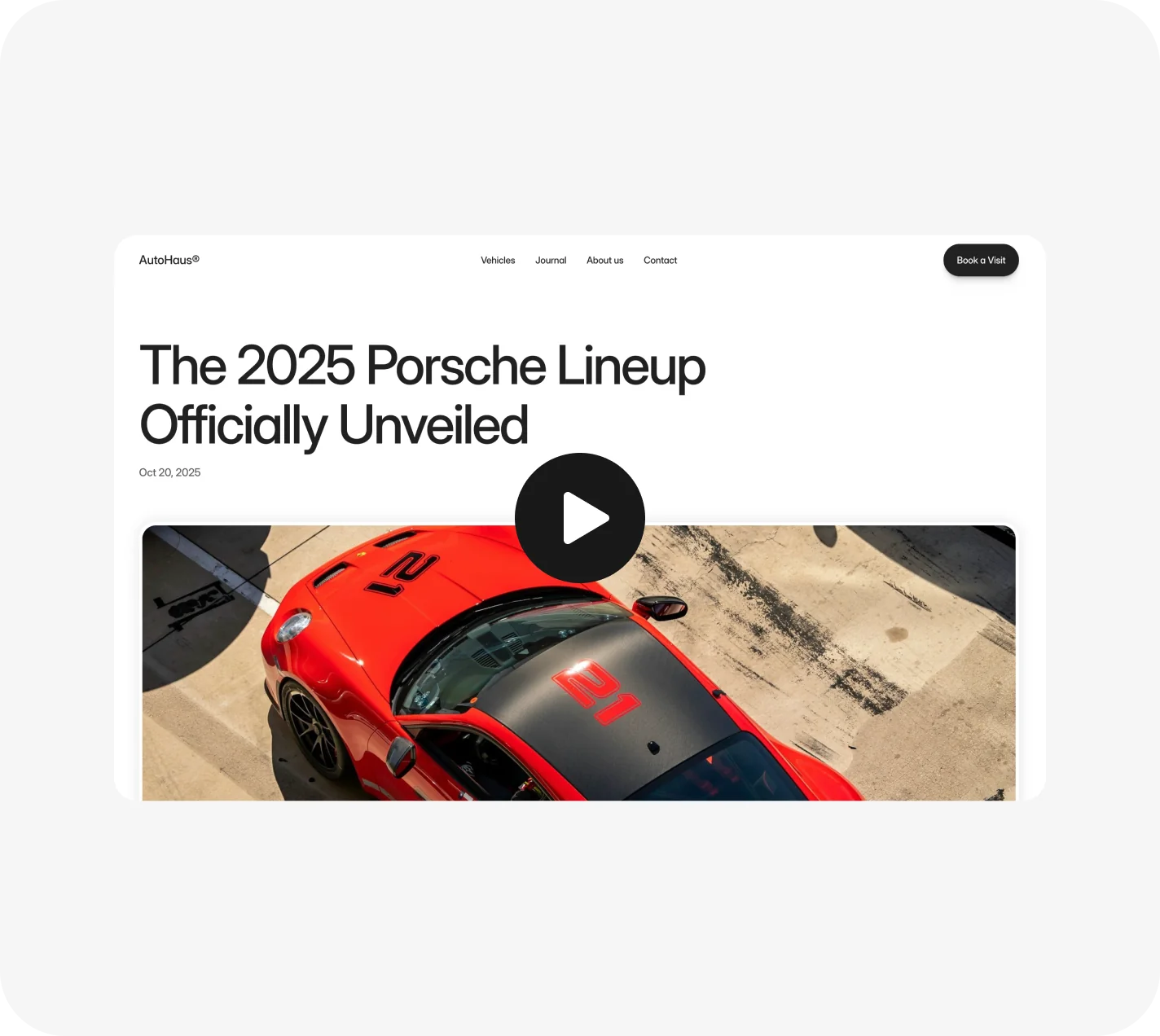 Website setup video guide for editing templates without code