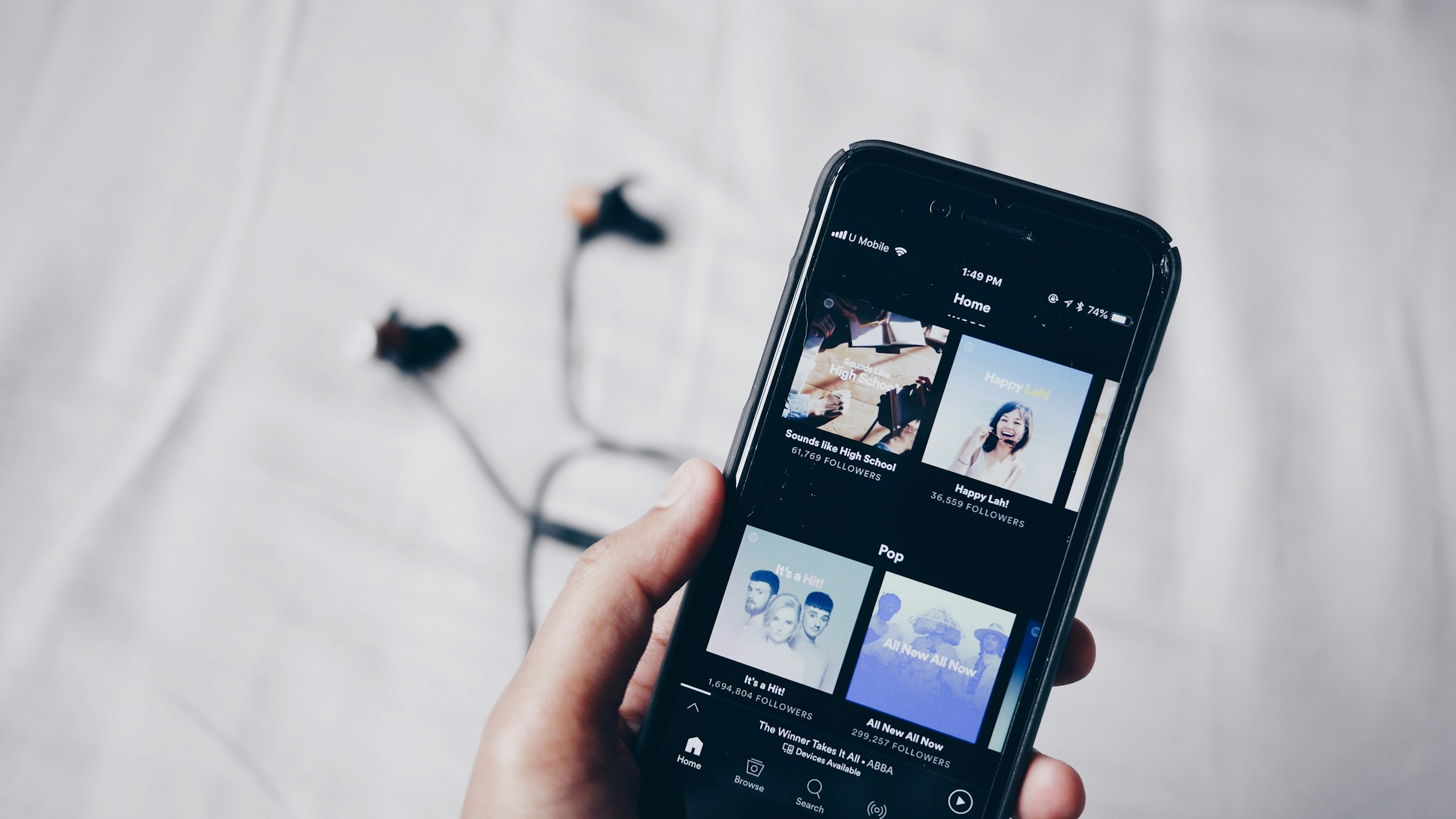 man playing music - Create Music Playlist