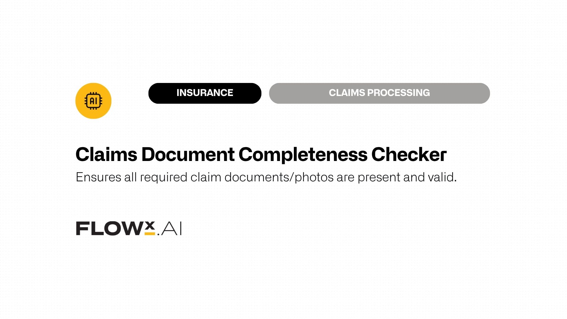 Claims Document Completeness Checker