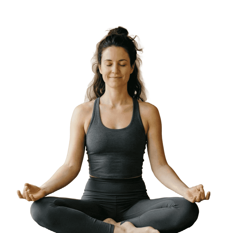 „Teilnehmer im Yoga Kurs bei Fuchs Kampfsport beim Stretching und Atemtraining.