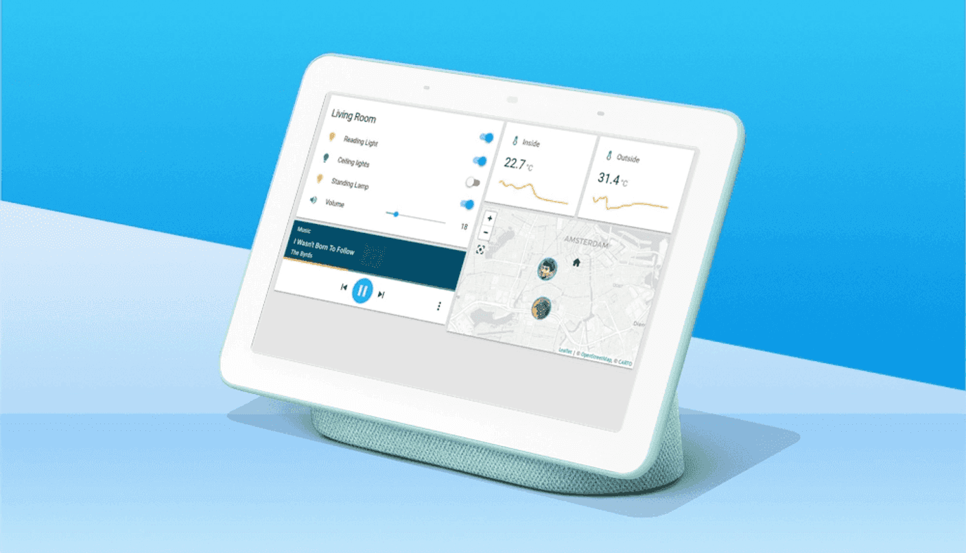 Home Assistant interface