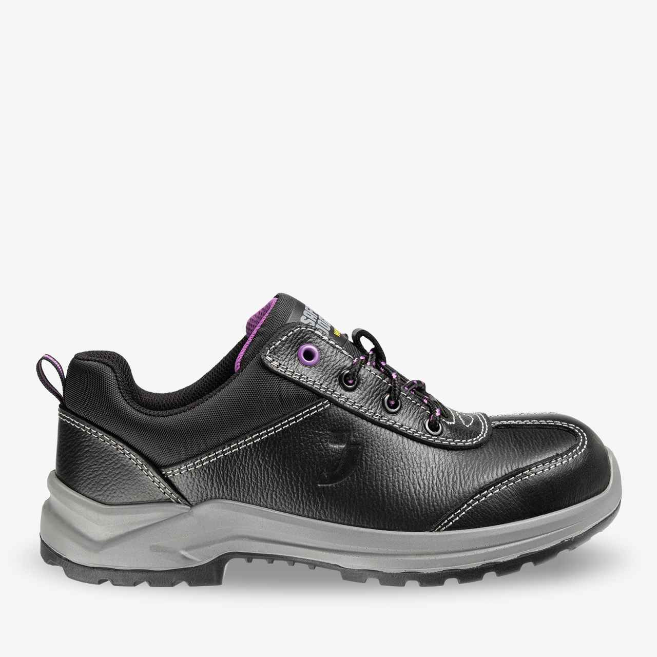 Witte werklaars dames voor slachthuis en voeding — Safety Jogger BESTGIRL S3 LOW
