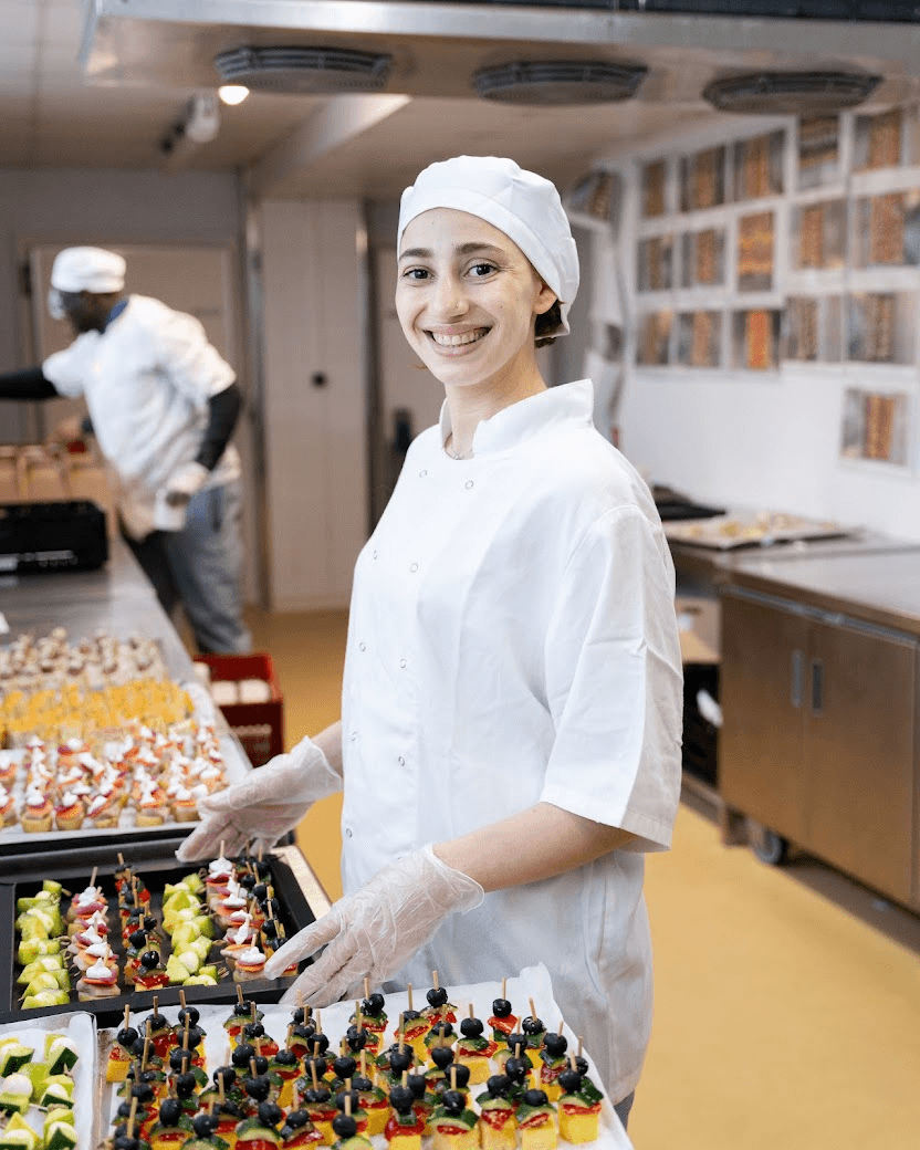 plateau servi et préparé par La Table de Cana