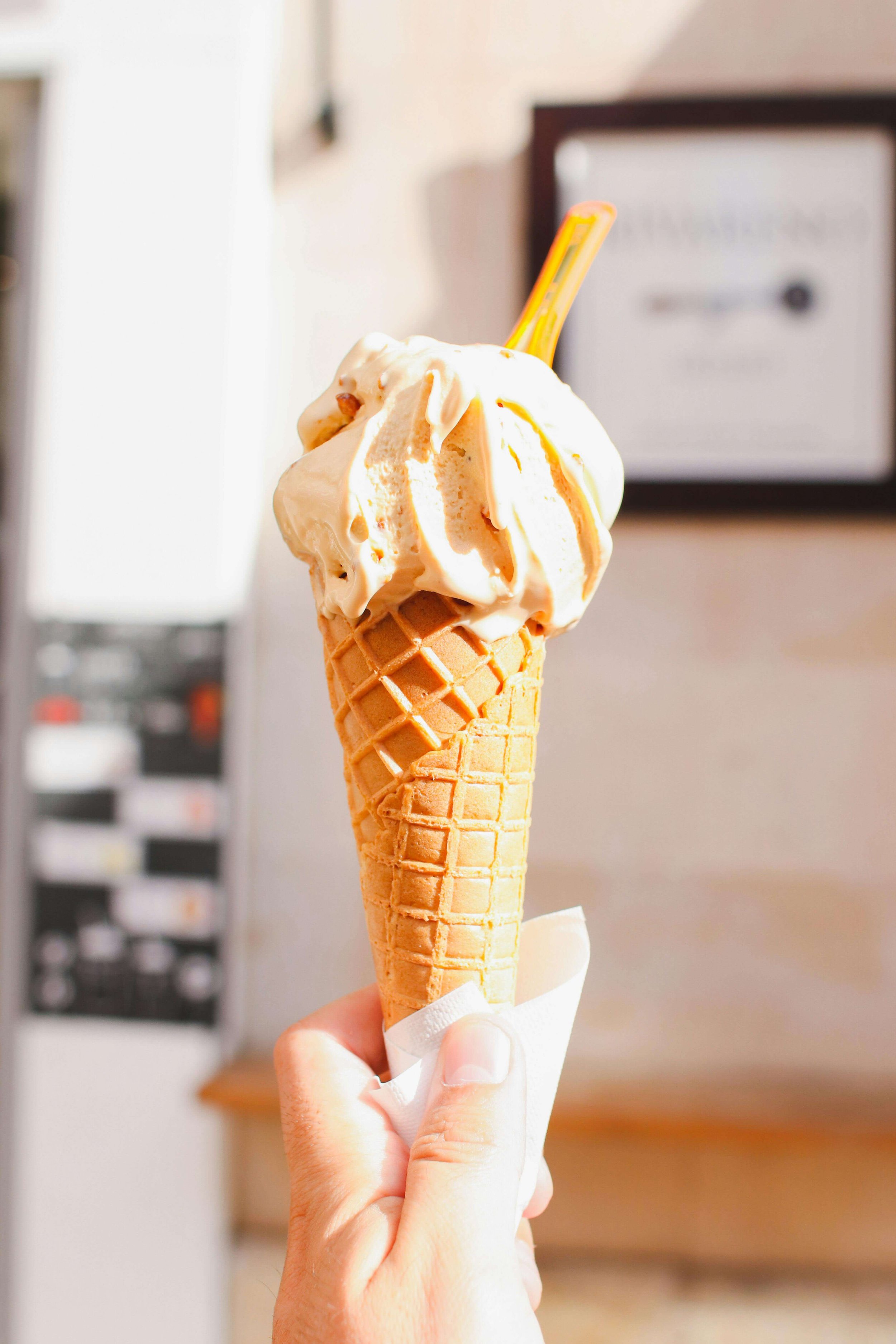 Orange Blossom ice cream