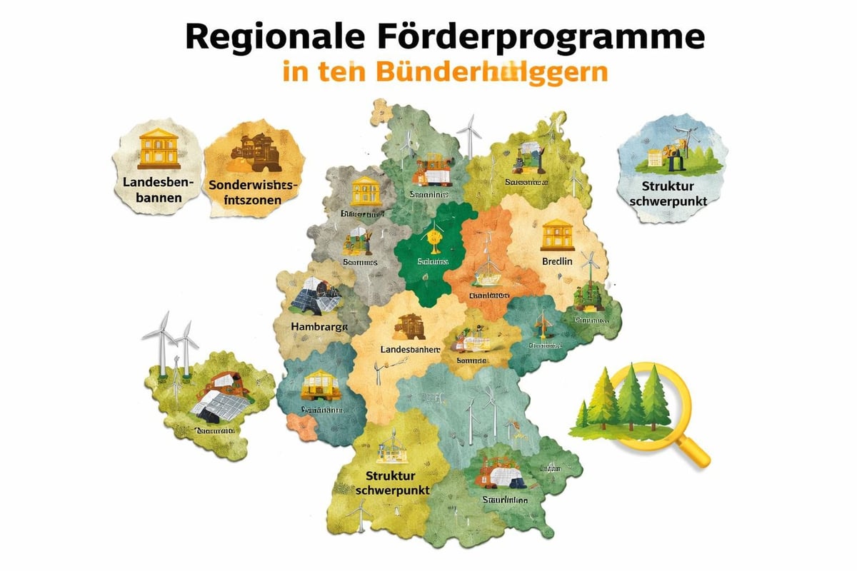 Regionale Förderstruktur