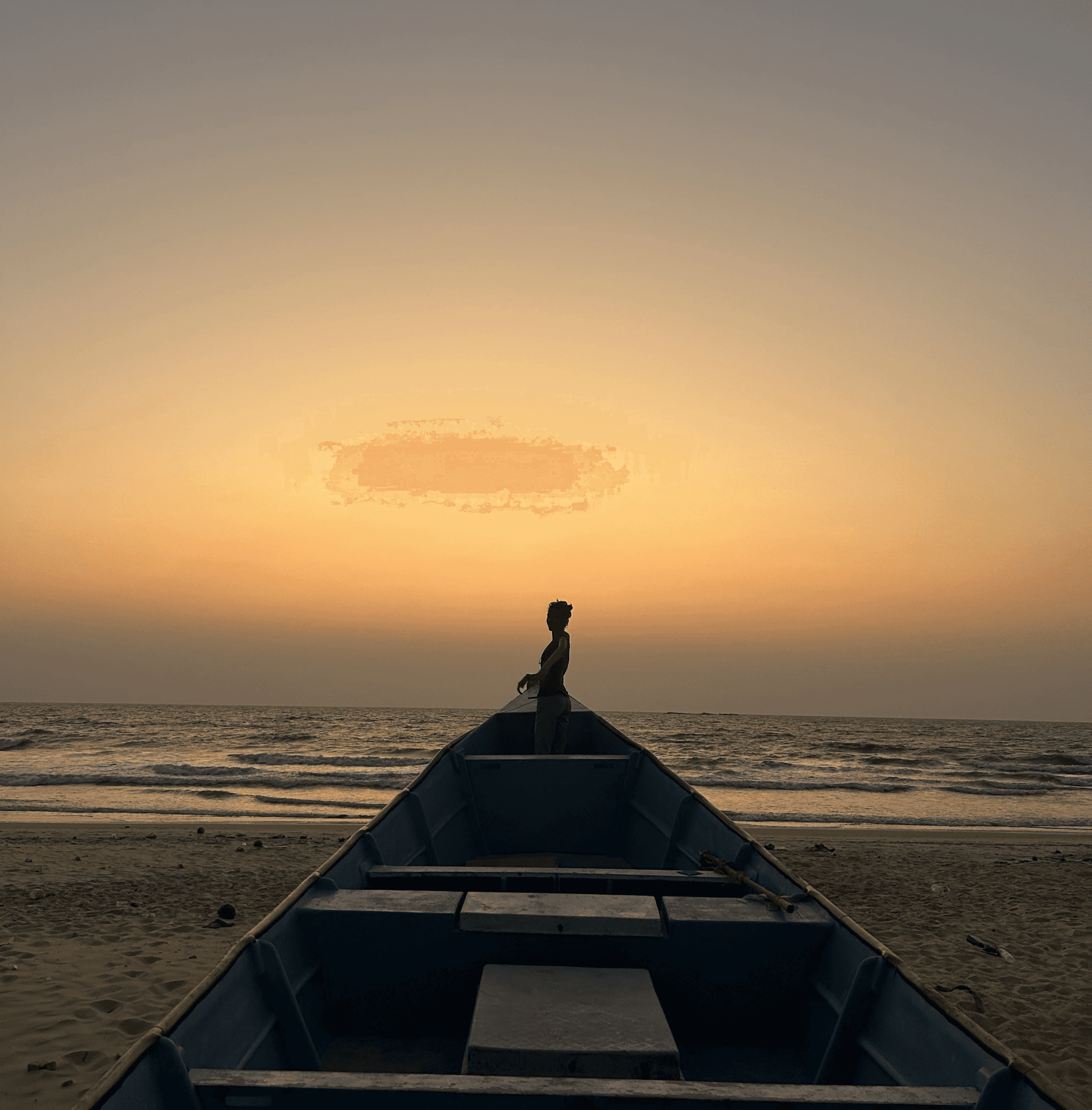 Close-up portrait of a person