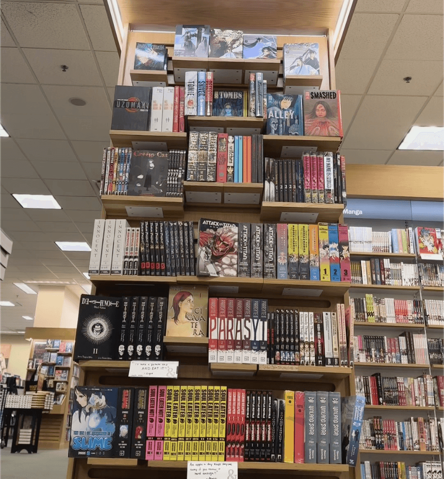 Manga Section Showcase 